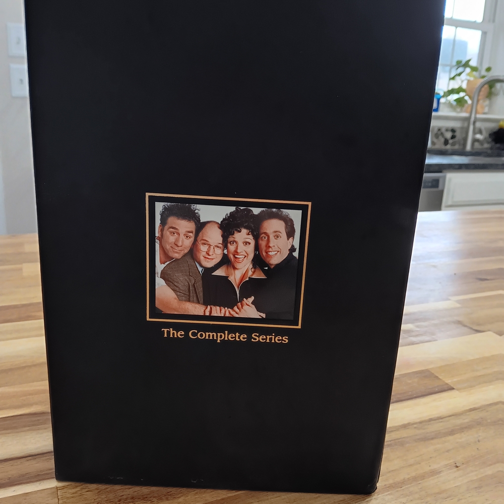 SEINFELD- THE COMPLETE SERIES DVD SET WITH COLOR COFFEE TABLE BOOK